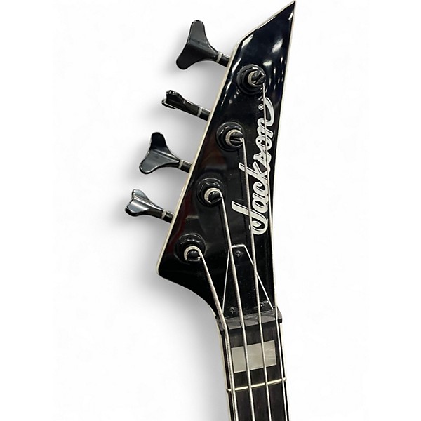 Used Jackson JS Series Kelly Bird JS3Q TRANSPARENT BLUE Electric Bass Guitar