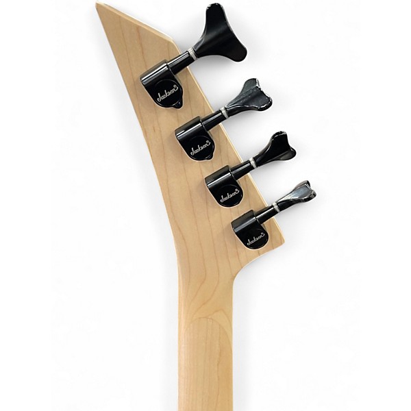 Used Jackson JS Series Kelly Bird JS3Q TRANSPARENT BLUE Electric Bass Guitar