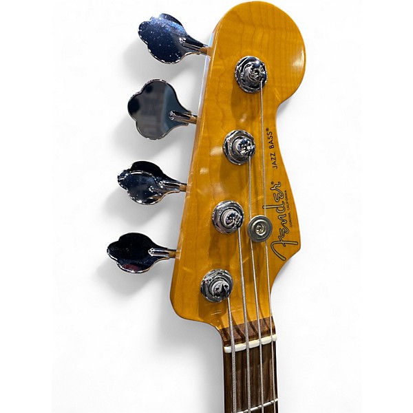 Used Fender American Professional II Jazz Bass Dark Night Electric Bass Guitar