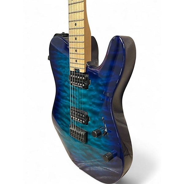 Used Charvel Pro Mod San Dimas Style 2 HH HT Chlorine Burst Solid Body Electric Guitar