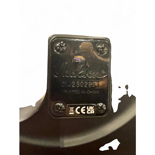 Used Jackson JS22 Dinky Black Solid Body Electric Guitar