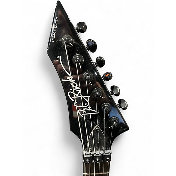 Used B.C. Rich Warlock LEGACY RED CRACKLE Solid Body Electric Guitar