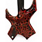 Used B.C. Rich Warlock LEGACY RED CRACKLE Solid Body Electric Guitar