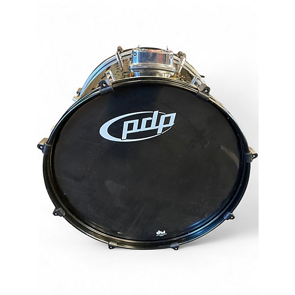 Used Rogers 4 Piece DRUM KIT BLACK Drum Kit