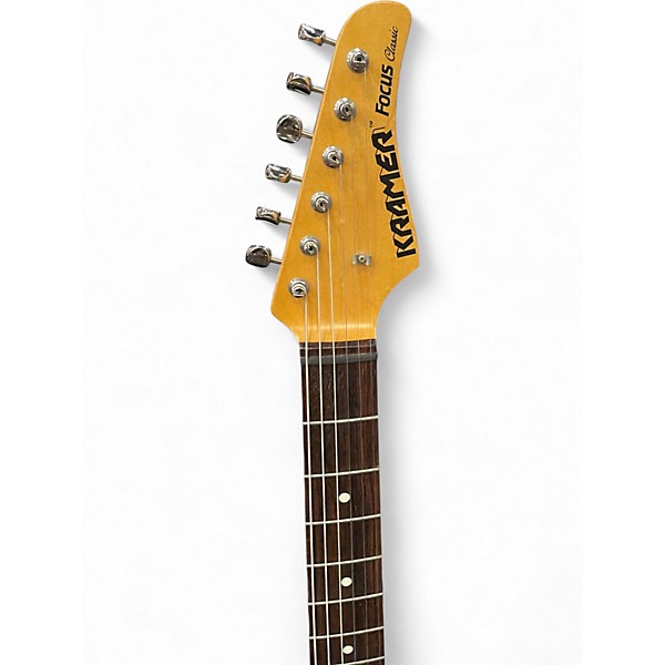 Used Kramer Focus Classic sunburst Solid Body Electric Guitar