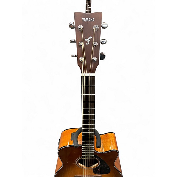 Used Yamaha FGX800C Natural Acoustic Electric Guitar