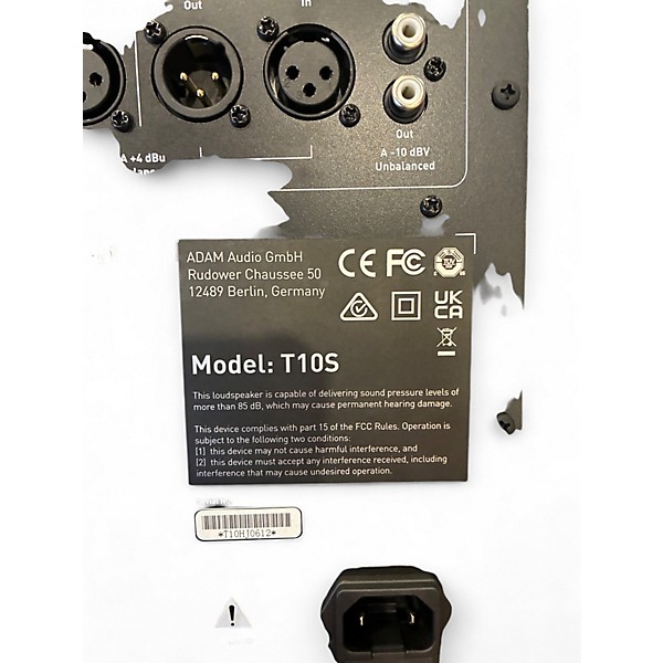 Used ADAM Audio T10S Subwoofer
