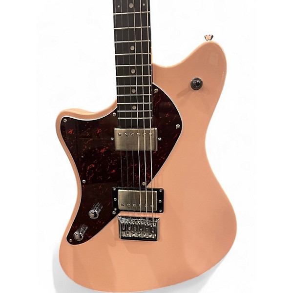 Used Balaguer ESPADA LEFT HANDED Shell Pink Solid Body Electric Guitar