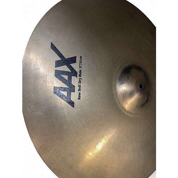 Used SABIAN 21in AAX Raw Bell Dry Ride Cymbal