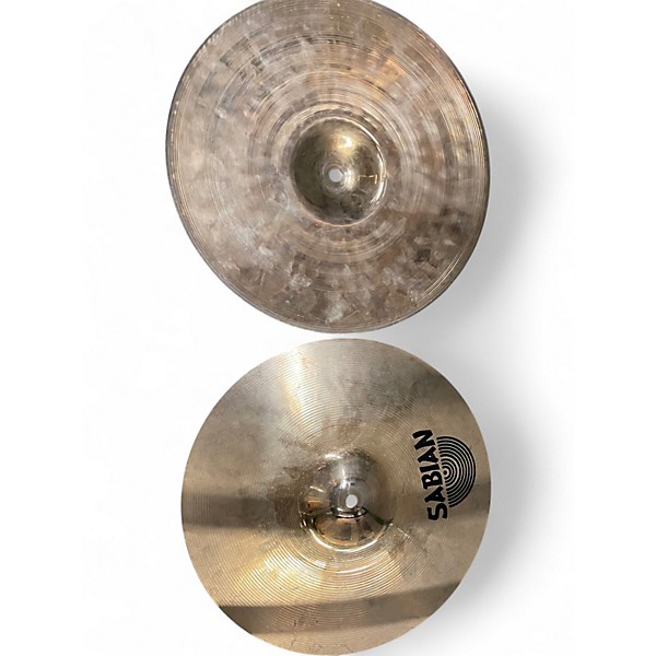 Used SABIAN 14in AAX Stage Hi Hat Pair Cymbal