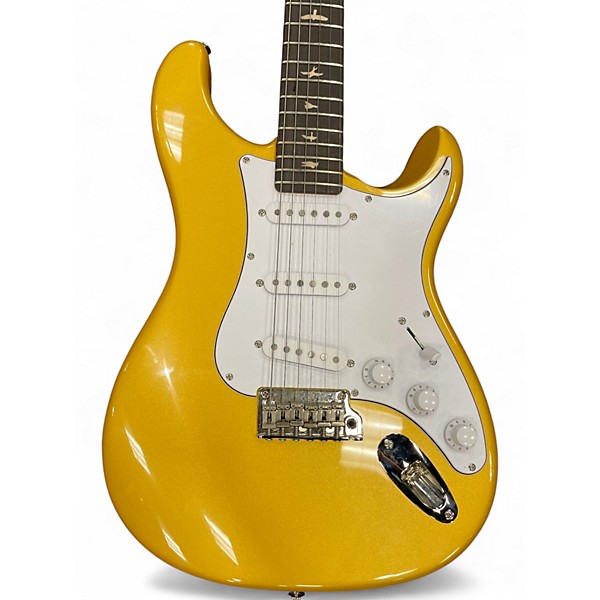 Used PRS SE Silver Sky Aztec Gold Solid Body Electric Guitar