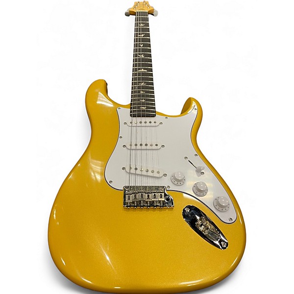 Used PRS SE Silver Sky Aztec Gold Solid Body Electric Guitar