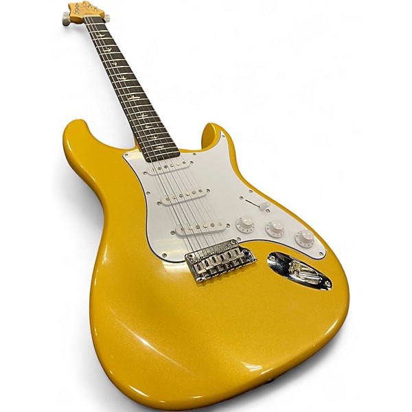 Used PRS SE Silver Sky Aztec Gold Solid Body Electric Guitar