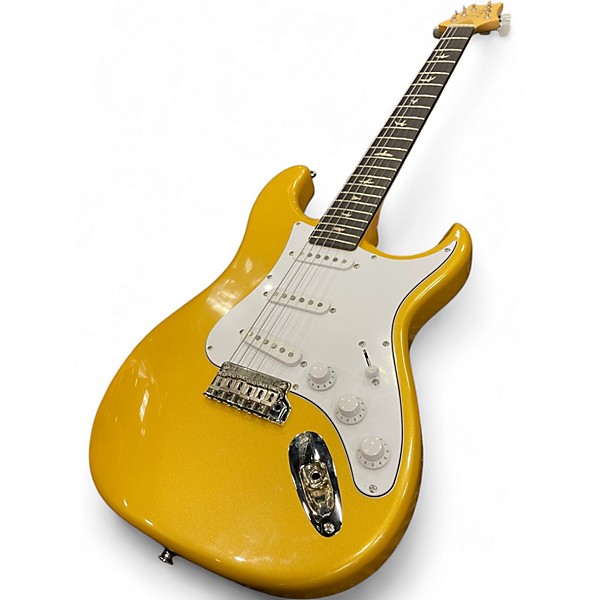 Used PRS SE Silver Sky Aztec Gold Solid Body Electric Guitar