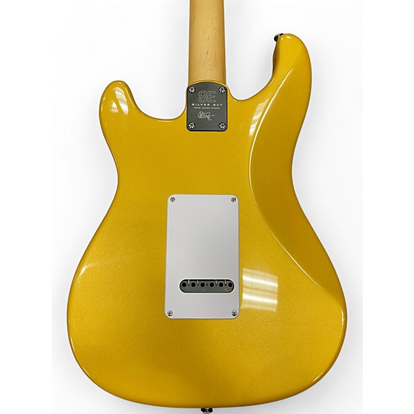 Used PRS SE Silver Sky Aztec Gold Solid Body Electric Guitar