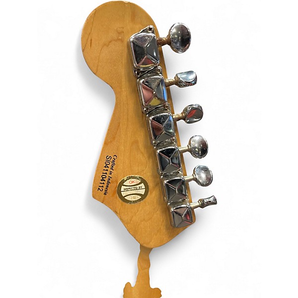 Used Jackson JS22-7 Dinky 7 String Black Solid Body Electric Guitar