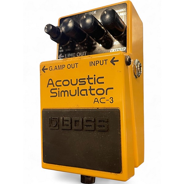 Used BOSS AC3 Acoustic Simulator Effect Pedal