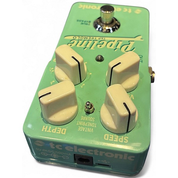 Used TC Electronic Pipeline Tap Tremolo Effect Pedal