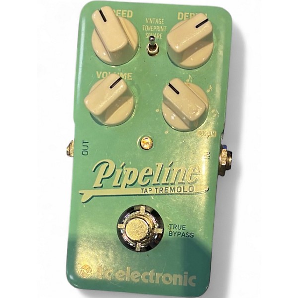 Used TC Electronic Pipeline Tap Tremolo Effect Pedal