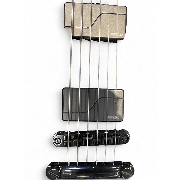 Used 2025 Schecter Guitar Research Solo-2 SLS Elite evil twin Satin Black Solid Body Electric Guitar