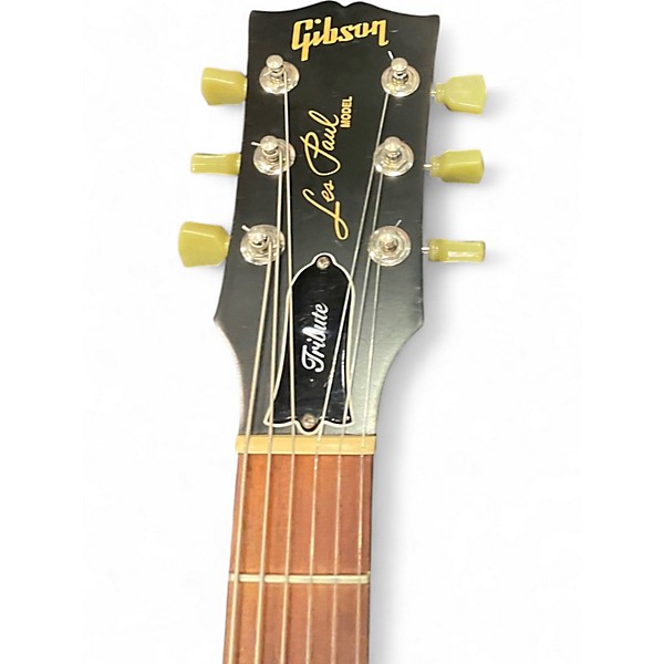 Used Gibson Les Paul Tribute Honey Blonde Solid Body Electric Guitar