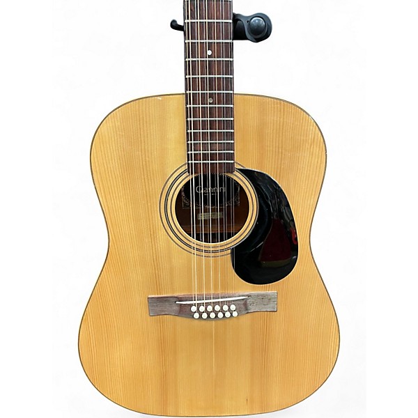 Used Giannini AWS 680 Natural 12 String Acoustic Guitar