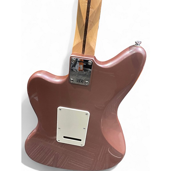 Used Squier Jazzmaster Purple Solid Body Electric Guitar