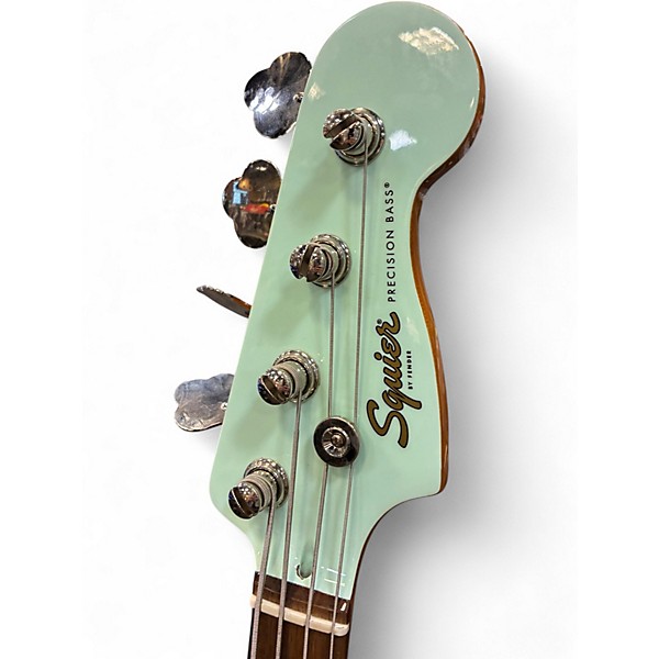 Used Squier Classic Vibe P-Bass Daphne Blue Electric Bass Guitar