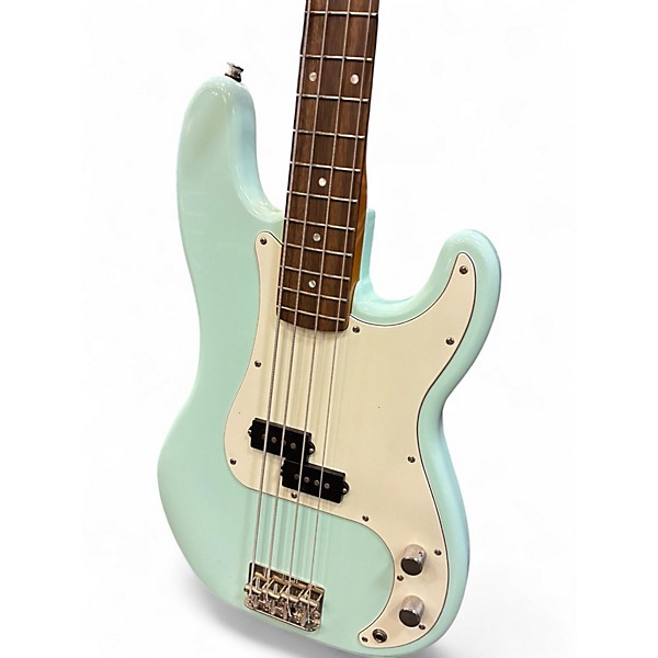 Used Squier Classic Vibe P-Bass Daphne Blue Electric Bass Guitar