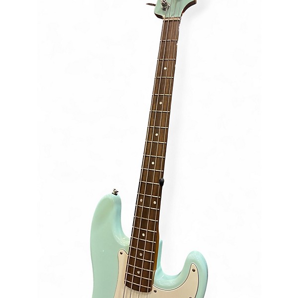 Used Squier Classic Vibe P-Bass Daphne Blue Electric Bass Guitar