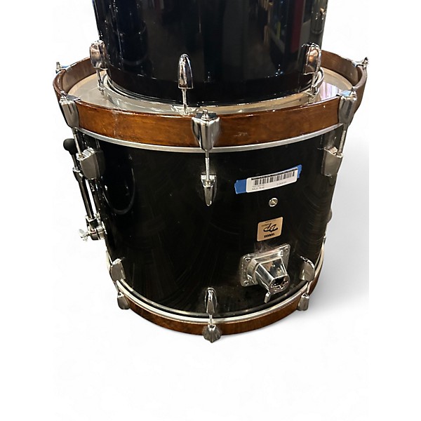 Used Yamaha 4 Piece DP Black Drum Kit