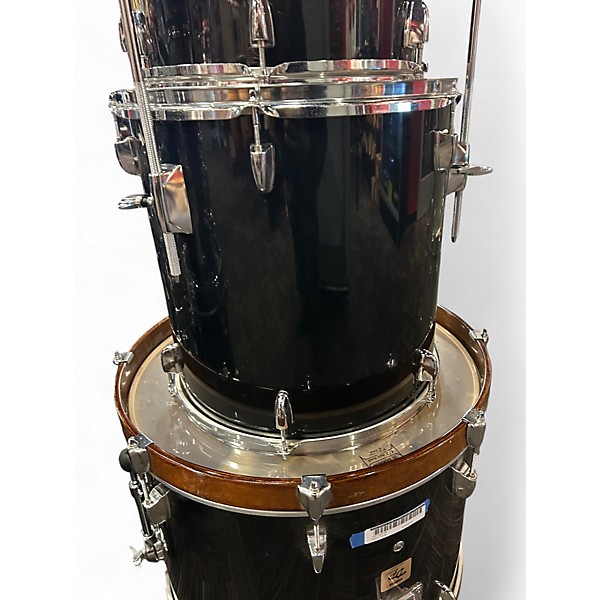 Used Yamaha 4 Piece DP Black Drum Kit