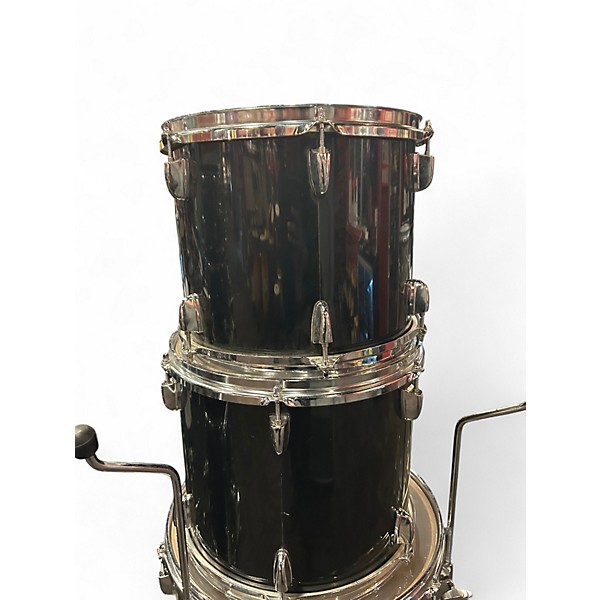 Used Yamaha 4 Piece DP Black Drum Kit