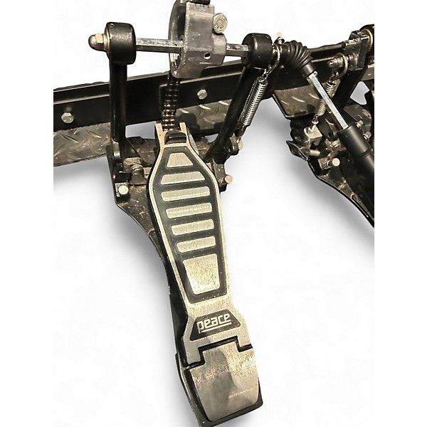 Used Peace Dual chain Double Bass Drum Pedal