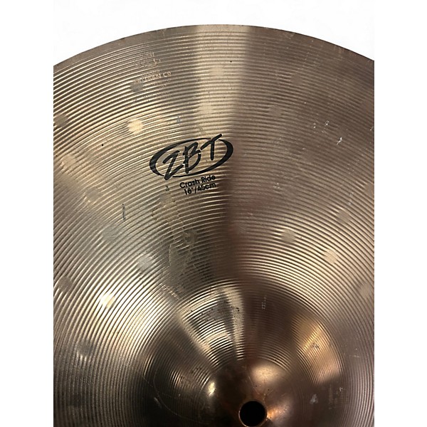 Used Zildjian 18in ZBT Crash Ride Cymbal