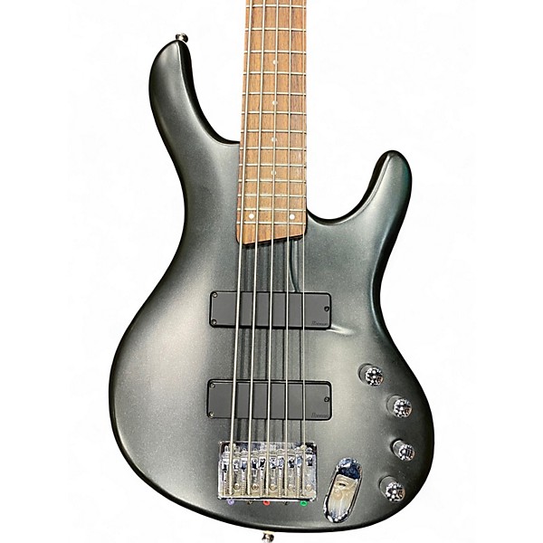 Used Ibanez EDB405 ERGODYNE 5 STRING BASS DEEP GREEN METALLIC Electric Bass Guitar