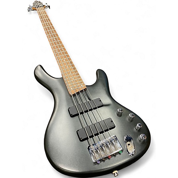 Used Ibanez EDB405 ERGODYNE 5 STRING BASS DEEP GREEN METALLIC Electric Bass Guitar