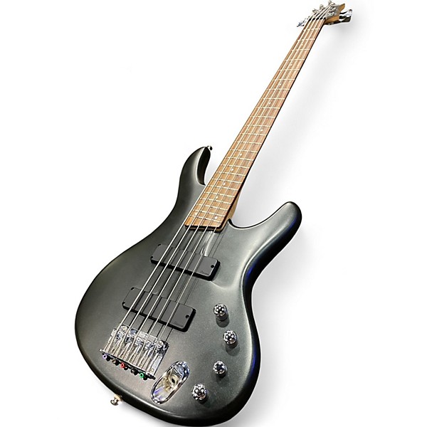 Used Ibanez EDB405 ERGODYNE 5 STRING BASS DEEP GREEN METALLIC Electric Bass Guitar