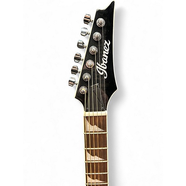 Used Ibanez ALT30FM Trans Black Acoustic Electric Guitar