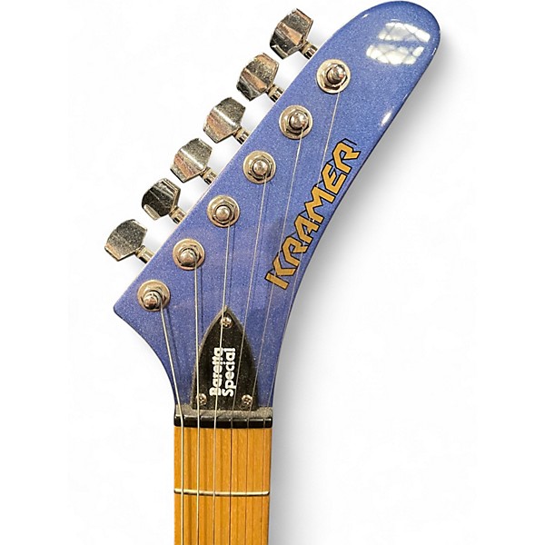 Used Kramer BARETTA SPECIAL Blue Solid Body Electric Guitar