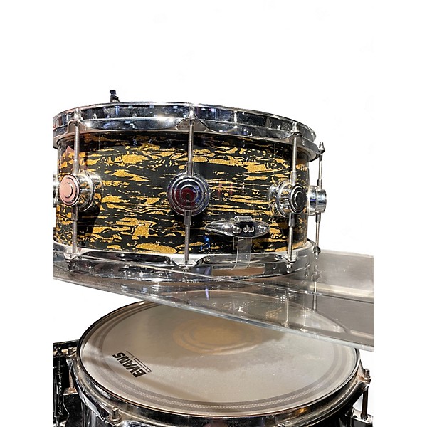 Used DW 14X5 Collector's Series Maple Snare BLACK OYSTER Drum