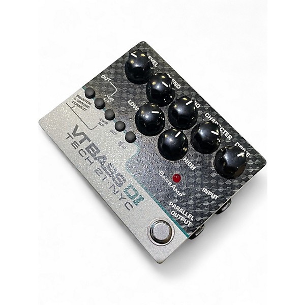 Used Tech 21 CSVTBDI Sansamp Character Series VT Bass DI Bass Effect Pedal