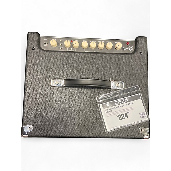 Used Fender Rumble 112 1x12 Bass Cabinet