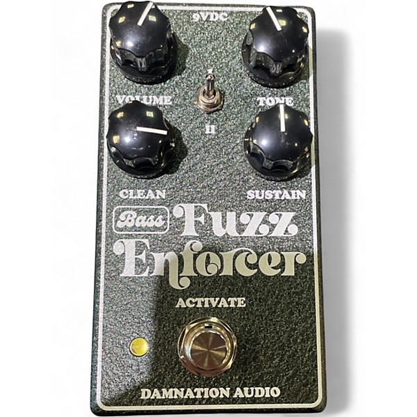 Used Damnation Audio bass fuzz enforcer Effect Pedal