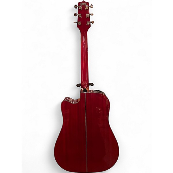 Used Takamine GD30CE Wine Red Acoustic Electric Guitar