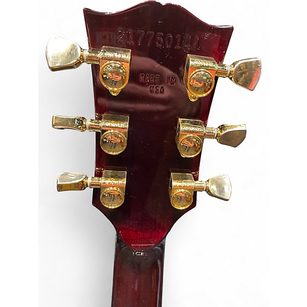 Used Gibson Les Paul Custom Wine Red Solid Body Electric Guitar