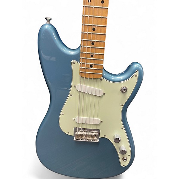 Used Fender Player Duo-Sonic TEAL Solid Body Electric Guitar