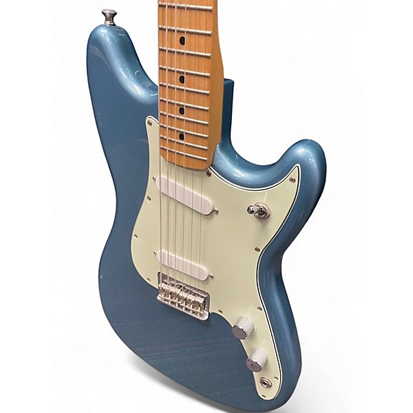 Used Fender Player Duo-Sonic TEAL Solid Body Electric Guitar