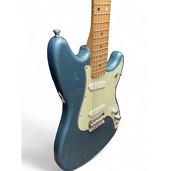 Used Fender Player Duo-Sonic TEAL Solid Body Electric Guitar