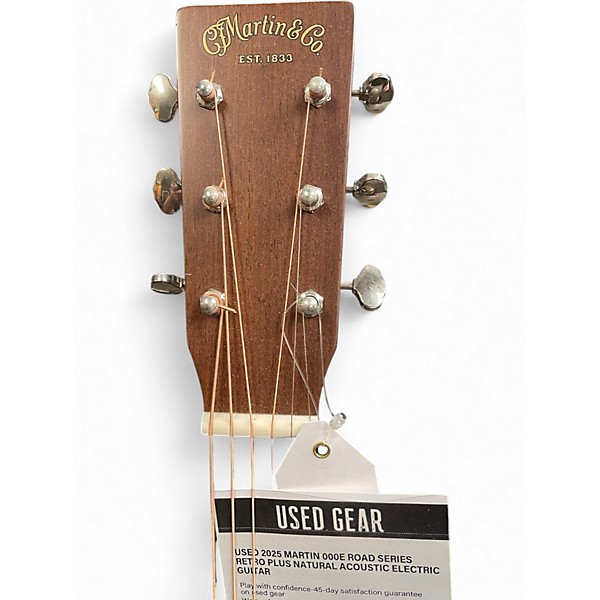Used 2025 Martin 000E Road Series Retro Plus Natural Acoustic Electric Guitar